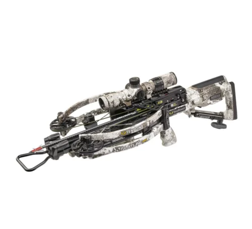 TenPoint Flatline 460 Crossbow Package, buy TenPoint Flatline 460 crossbow, 460 FPS crossbow, compact hunting crossbow, reverse-draw crossbow, ACUslide cocking system crossbow, Evo-X Elite 2.0 scope crossbow, hunting crossbows with carbon arrows, lightweight fast crossbow, crossbow package with quiver, TenPoint crossbows for sale, precision hunting crossbow, durable crossbow with scope, Crossbow Supplies crossbows, high-speed compact crossbow