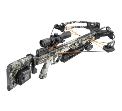 Wicked Ridge Rampage XS Crossbow Package, buy Wicked Ridge Rampage XS crossbow, ACUdraw crossbow, 390 FPS crossbow, compact hunting crossbow, crossbow with ACUdraw cocking system, T5 trigger crossbow, hunting crossbows with illuminated scope, beginner-friendly crossbow, American-made crossbow, entry-level hunting crossbow, carbon arrow crossbow package, Crossbow Supplies crossbows, reliable hunting crossbow, lightweight compact crossbow