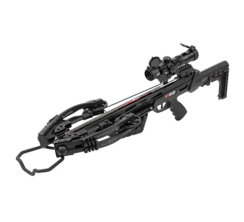 Killer Instinct Vital-X 430 Elite Crossbow Package, buy Vital-X 430 crossbow, 430 FPS crossbow, X-Cam crossbow technology, compact hunting crossbow, crossbow with Speed Ring scope, Killer Instinct crossbows for sale, adjustable crossbow stock, HYPR bolts crossbow, anti-dry fire crossbow, best crossbow 2024, Crossbow Supplies crossbows