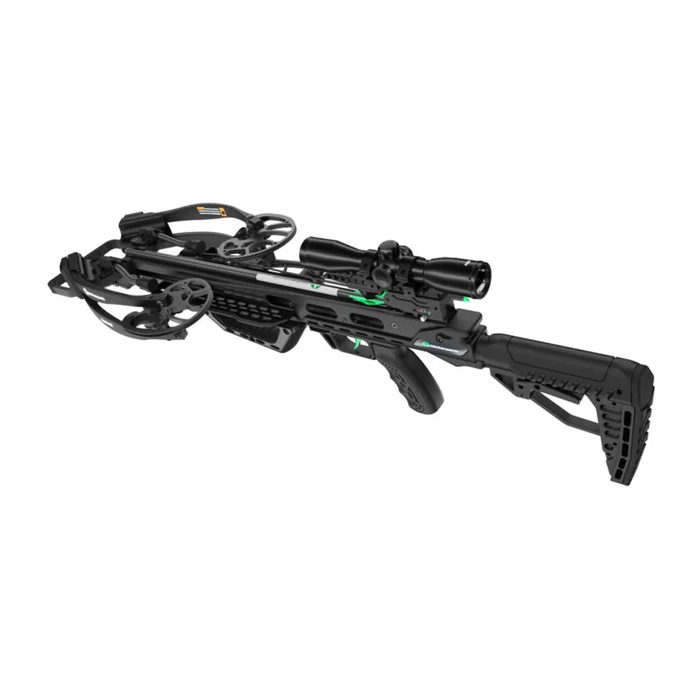 CenterPoint Hellion 400 HRK crossbow, 400 FPS crossbow, adjustable stock crossbow, folding stirrup crossbow, CNC-machined crossbow, roller retention spring, hybrid crossbow case, hunting crossbow package, DEADPOINT broadheads, crossbow arrows, compact hunting crossbow, slim crossbow profile, high draw weight crossbow, CenterPoint crossbow accessories, crossbow sling, crossbow ready to ship, hunting gear, tactical crossbow, durable crossbow, precise hunting crossbow, Crossbow Supplies, global shipping crossbows, powerful crossbow for hunting, beginner crossbow, professional hunting crossbow.