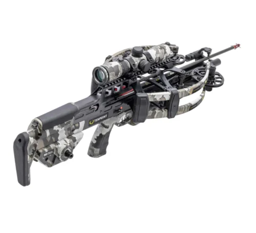 TenPoint TRX26, TenPoint TRX26 Vektra Camo Crossbow, compact hunting crossbow, reverse-draw crossbow, ACUslide MAXX, RangeMaster 100 scope, TriggerTech trigger, ZERO-Trac Barrel, GUIDE-Lock Arrow Rest System, CenterPunch HPX arrows, hunting crossbow, fast crossbow, lightweight crossbow, precision crossbow, durable crossbow, best crossbow for hunting, crossbow package, crossbows for sale, buy crossbow online, Crossbow Supplies, global shipping crossbows, high-performance crossbow, silent cocking crossbow, ambidextrous safety crossbow, best crossbow deals
